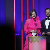 Carlos Felipe y Sofia de Suecia en su intervención en la QX Gay Gala