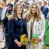 Amalia, Alexia y Ariane de Holanda en el Día del Rey 2022