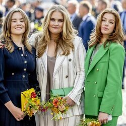 Amalia, Alexia y Ariane de Holanda en el Día del Rey 2022