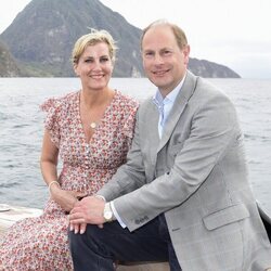 El Príncipe Eduardo y Sophie de Wessex en su gira por el Caribe por el Jubileo de Platino