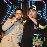 Kiko Rivera y Manuel Cortés en la celebración de su décimo aniversario en la música