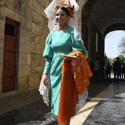 Tana Rivera en la Exhibición de Enganches de la Feria de Abril 2022