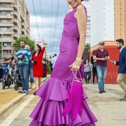 Lucía Hoyos en la Feria de Abril de Sevilla 2022