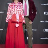 Ágatha Ruiz de la Prada y José Manuel Díaz-Patón en la fiesta de la firma MO de Multiópticas