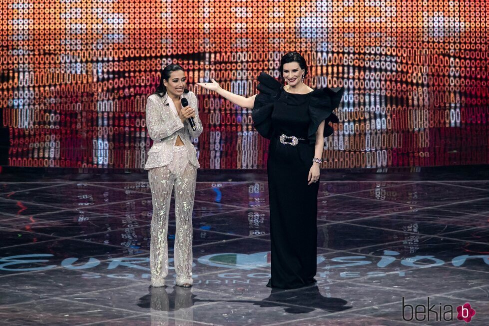 Chanel Terrero en la segunda semifinal del Festival de Eurovisión 2022