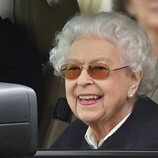 La Reina Isabel, muy sonriente The Royal Windsor Horse Show 2022