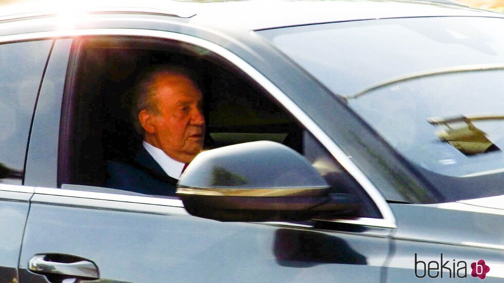 El Rey Juan Carlos entra en La Zarzuela por primera vez tras su exilio en Abu Dabi
