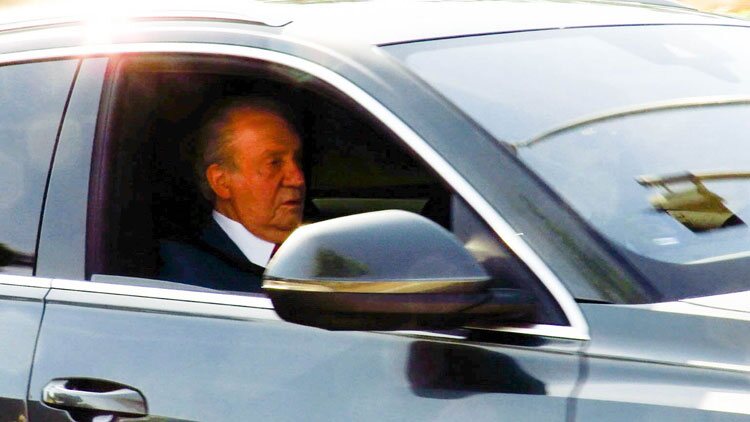 El Rey Juan Carlos entra en La Zarzuela por primera vez tras su exilio en Abu Dabi