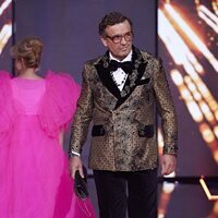 Antonio Montero en el desfile de Moda España de la 'Sálvame Fashion Week 2022'