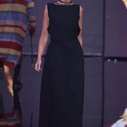 Marta López en el desfile de Moda España de la 'Sálvame Fashion Week 2022'