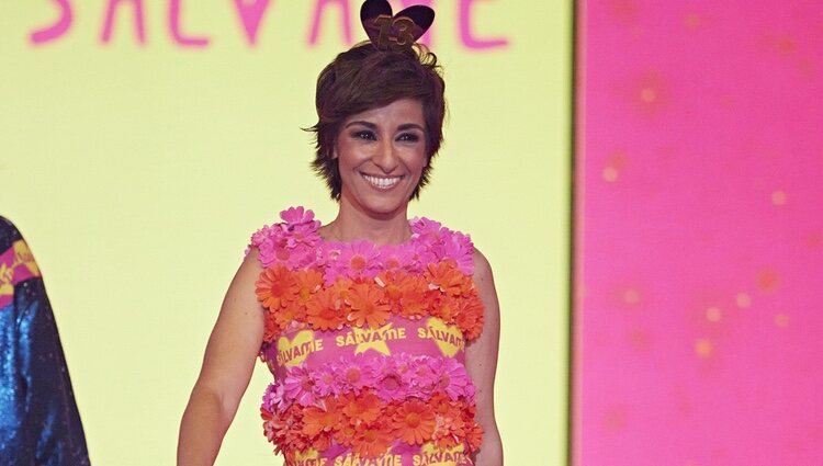 Adela González en el desfile de Ágatha Love 'Sálvame' de la 'Sálvame Fashion Week 2022'