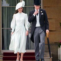 El Príncipe Guillermo y Kate Middleton en una Garden Party 2022 en Buckingham Palace