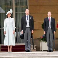El Príncipe Guillermo y Kate Middleton y el Príncipe Eduardo y Sophie de Wessex en una Garden Party 2022 en Buckingham Palace