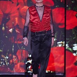 Maestro Joao en el desfile Opium de Ana María Aldón en la 'Sálvame Fashion Week 2022'