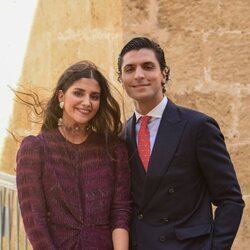Tomás Páramo y María García de Jaime en la boda de Marta Lozano y Lorenzo Remohi