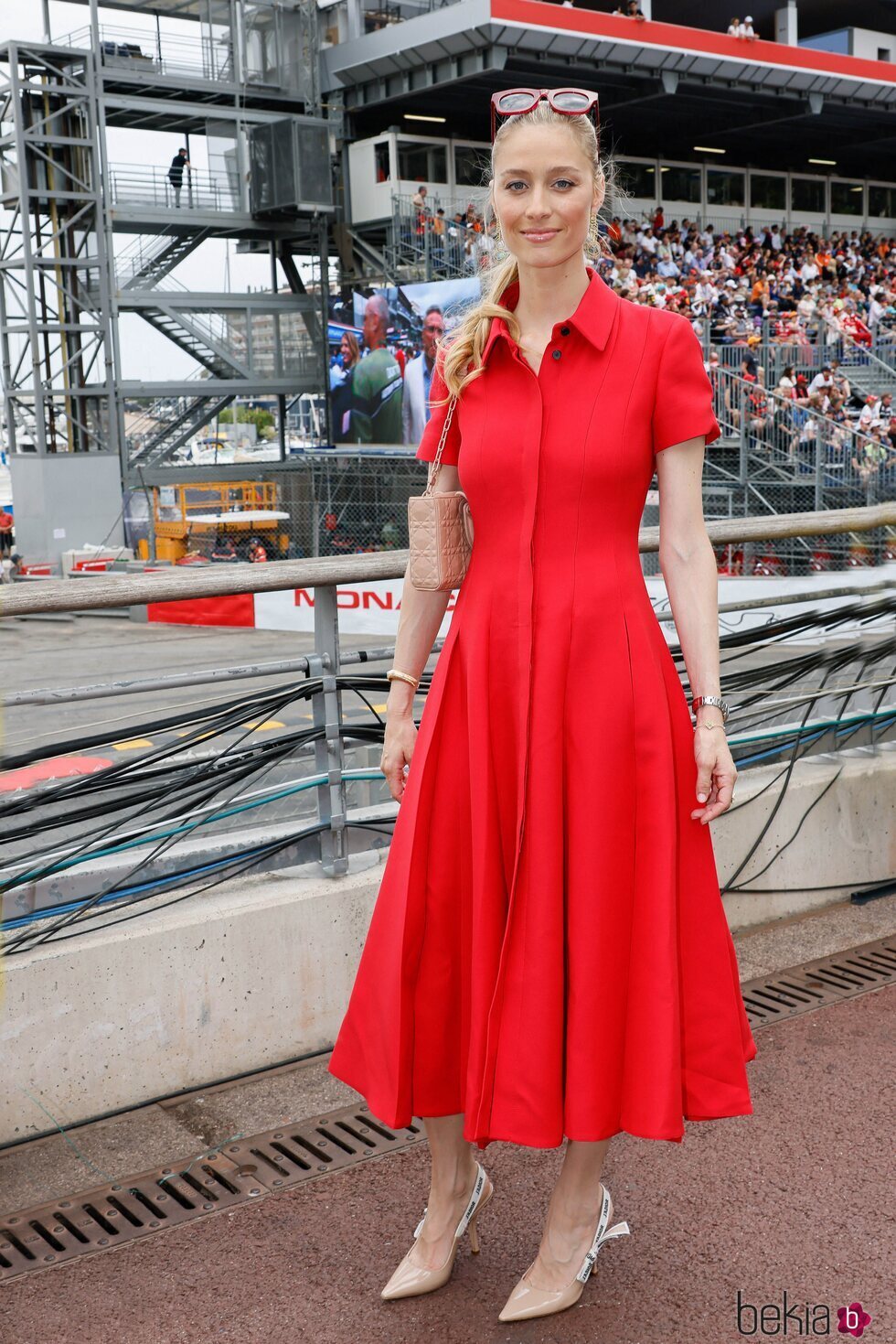 Beatrice Borromeo en el Gran Premio de F1 de Mónaco 2022