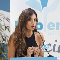 Sara Carbonero interviene en la presentación del nuevo single de Rozalén