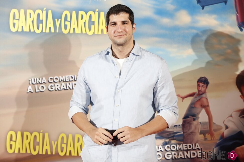 Julián Contreras en la premiere de 'García y García'