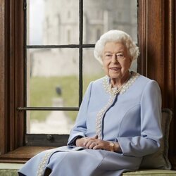 Foto oficial de la Reina Isabel por su Jubileo de Platino