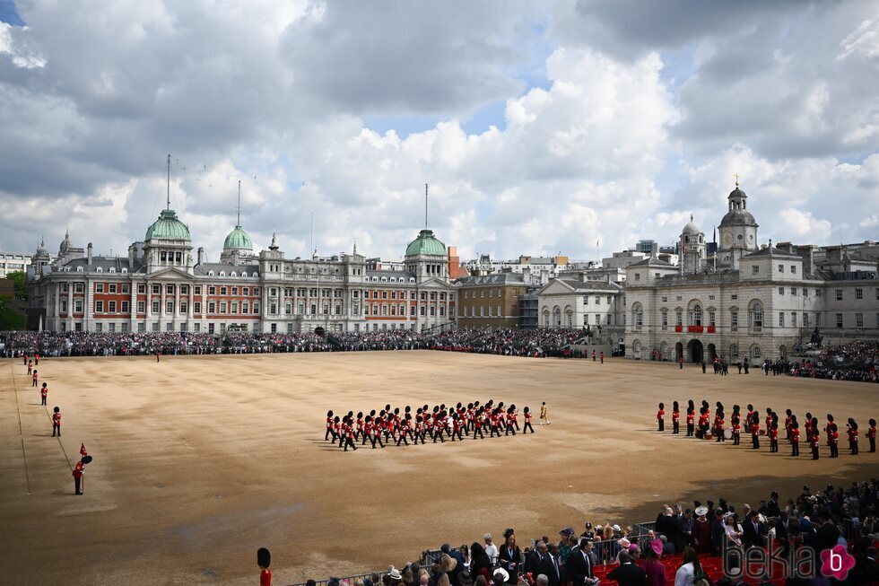 Trooping the Colour en Horse Guards Parade por el Jubileo de Platino