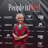 Tania Llasera en el photocall de People in Red 2022 en Barcelona
