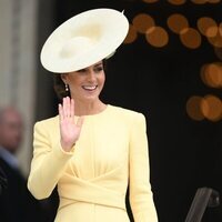 Kate Middleton en el Servicio de Acción de Gracias por el Jubileo de Platino