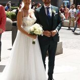 Vania Millán y Julián Bayón en su boda