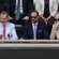 El Rey Felipe con Haakon y Mette-Marit de Noruega en la final de Roland Garros 2022