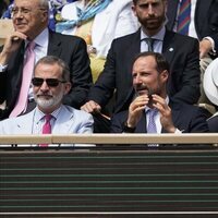 El Rey Felipe y Haakon y Mette-Marit de Noruega en la final de Roland Garros 2022 en París