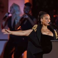 Alicia Keys en el Concierto del Jubileo de Platino