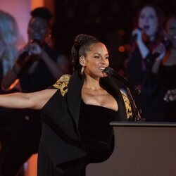 Alicia Keys en el Concierto del Jubileo de Platino