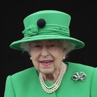 La Reina Isabel en el final del Jubileo de Platino en Buckingham Palace