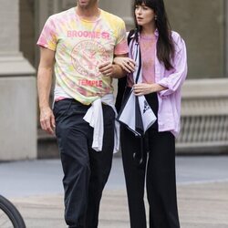 Chris Martin y Dakota Johnson paseando por Nueva York