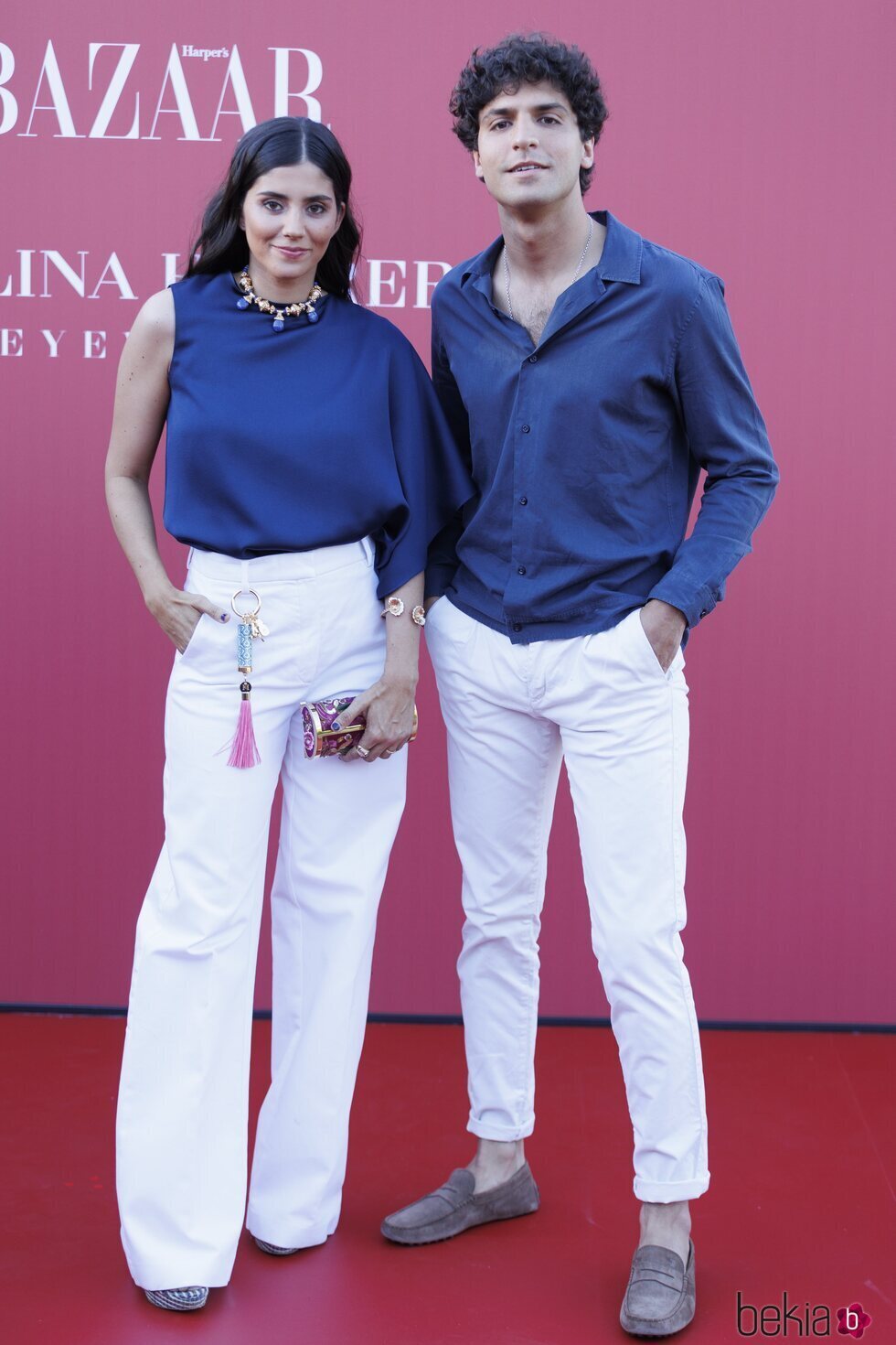 Tomás Páramo y María García de Jaime en la fiesta Harper's Bazaar 2022