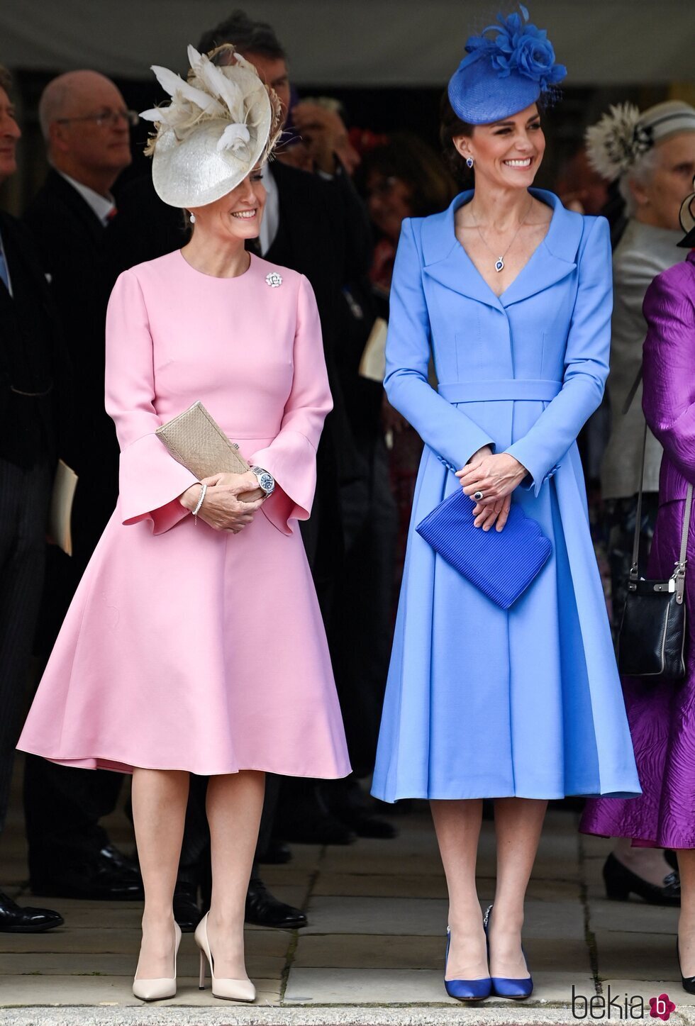 Kate Middleton y Sophie de Wessex en el Día de la Jarretera 2022