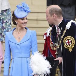 El Príncipe Guillermo y Kate Middleton en el Día de la Jarretera 2022
