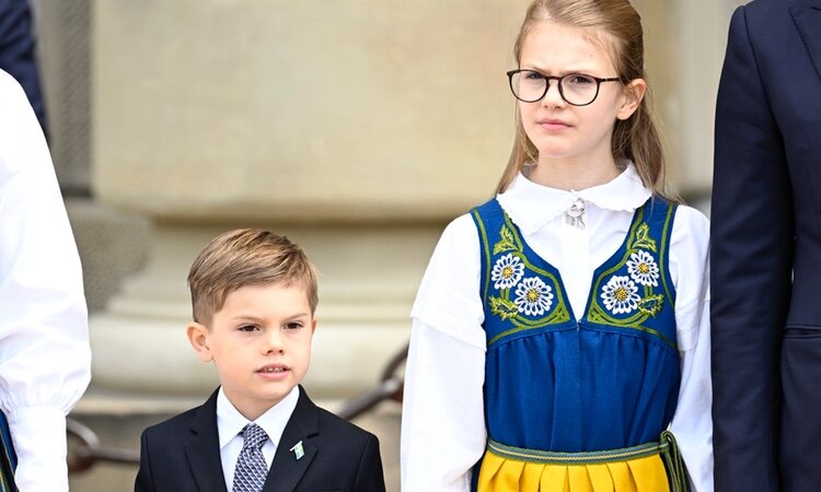 Estelle y Oscar de Suecia en el Día Nacional de Suecia 2022