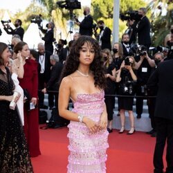 Léna Mahfouf en el Festival de Cannes 2021