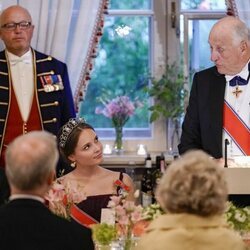 Harald de Noruega en su discurso en la cena de gala por el 18 cumpleaños de Ingrid Alexandra de Noruega