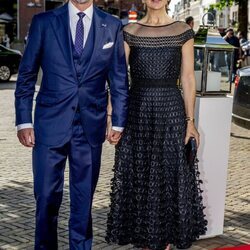 Federico y Mary de Dinamarca en una cena en Grote Kerk por su visita oficial a Holanda