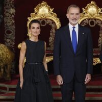 Los Reyes Felipe y Letizia y Mark Rutte en la cena por la Cumbre de la OTAN en Madrid