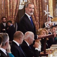 El Rey Felipe en su discurso en la cena por la Cumbre de la OTAN en Madrid