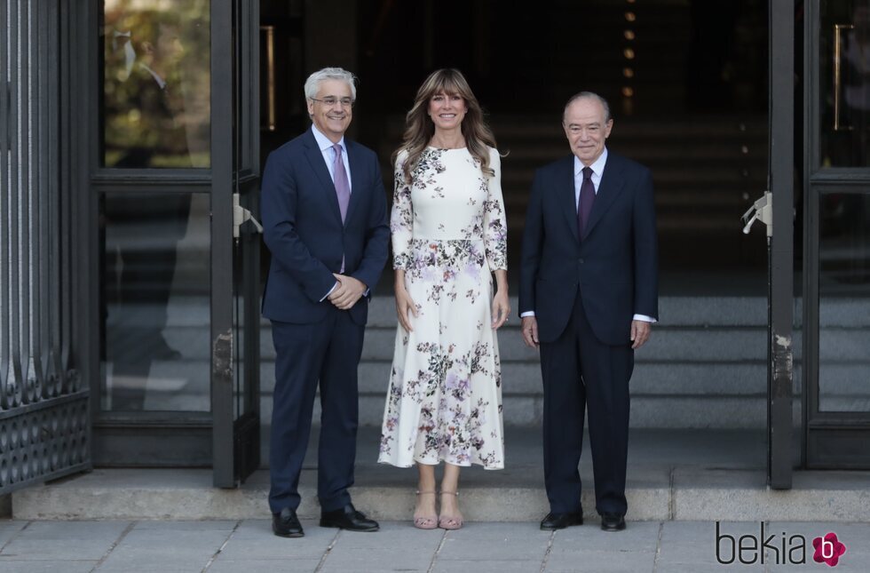Begoña Gómez en una visita al Teatro Real por la Cumbre de la OTAN en Madrid
