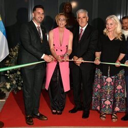 Rocío Carrasco inaugurando el museo Rocío Jurado en Chipiona