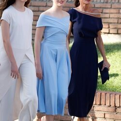 La Reina Letizia, la Princesa Leonor y la Infanta Sofía en los Premios Princesa de Girona 2022