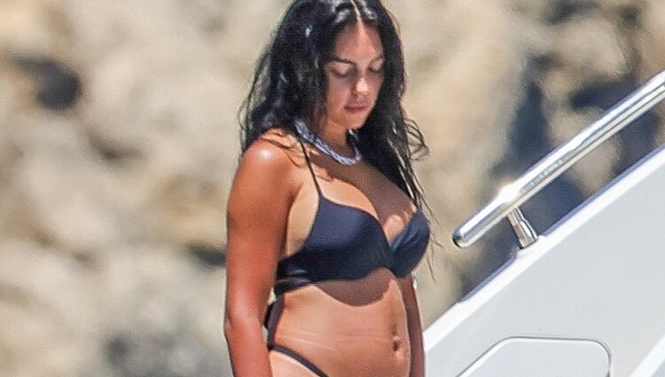 Georgina Rodríguez en bikini en Ibiza