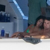 Cristiano Ronaldo y Georgina Rodríguez, cariñosos en Ibiza