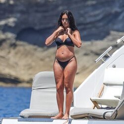Georgina Rodríguez disfrutando de sus vacaciones en Ibiza