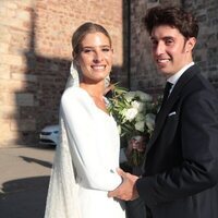 Teresa Andrés Gonzalvo e Ignacio Ayllón recién casados