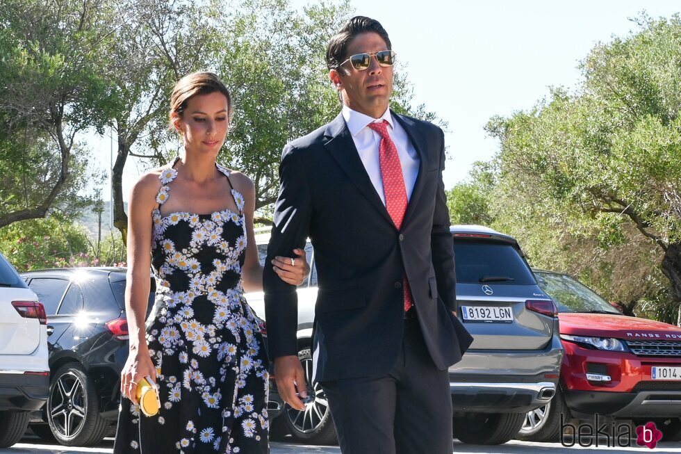 Ana Boyer y Fernando Verdasco en la boda de Álvaro Castillejo y Cristina Fernández